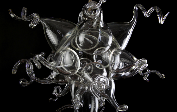 blown glass assemblage  new creature
